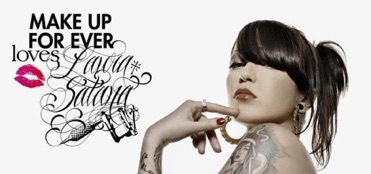 « tatouage for ever » collaboration make up for ever – 2012
